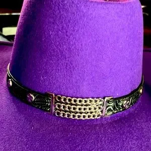 Corral West | Accessories | Little Joe Purple 0 Wool Western 